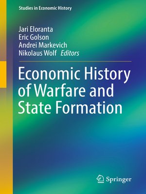 cover image of Economic History of Warfare and State Formation
